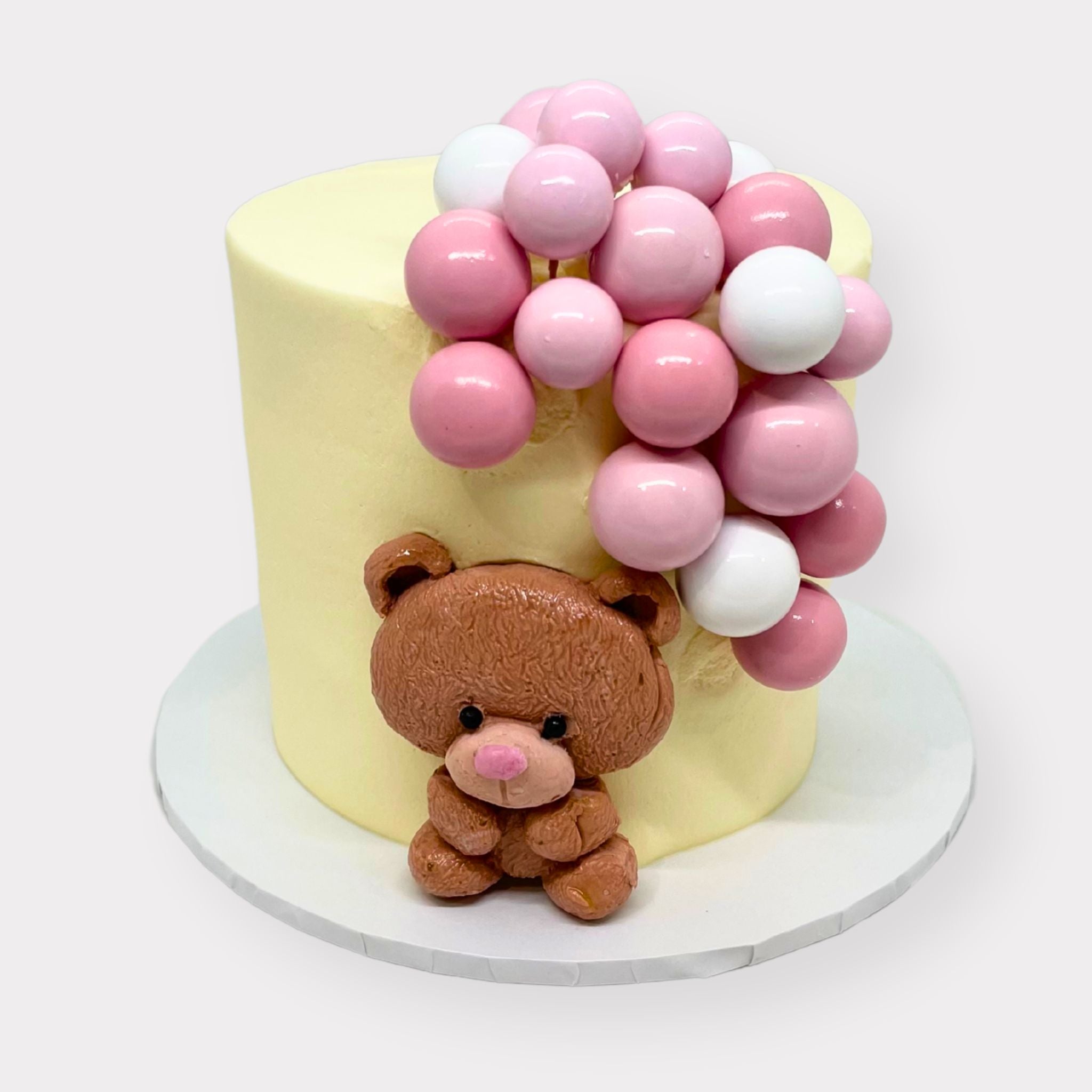 Teddy Bear Balloon Cake