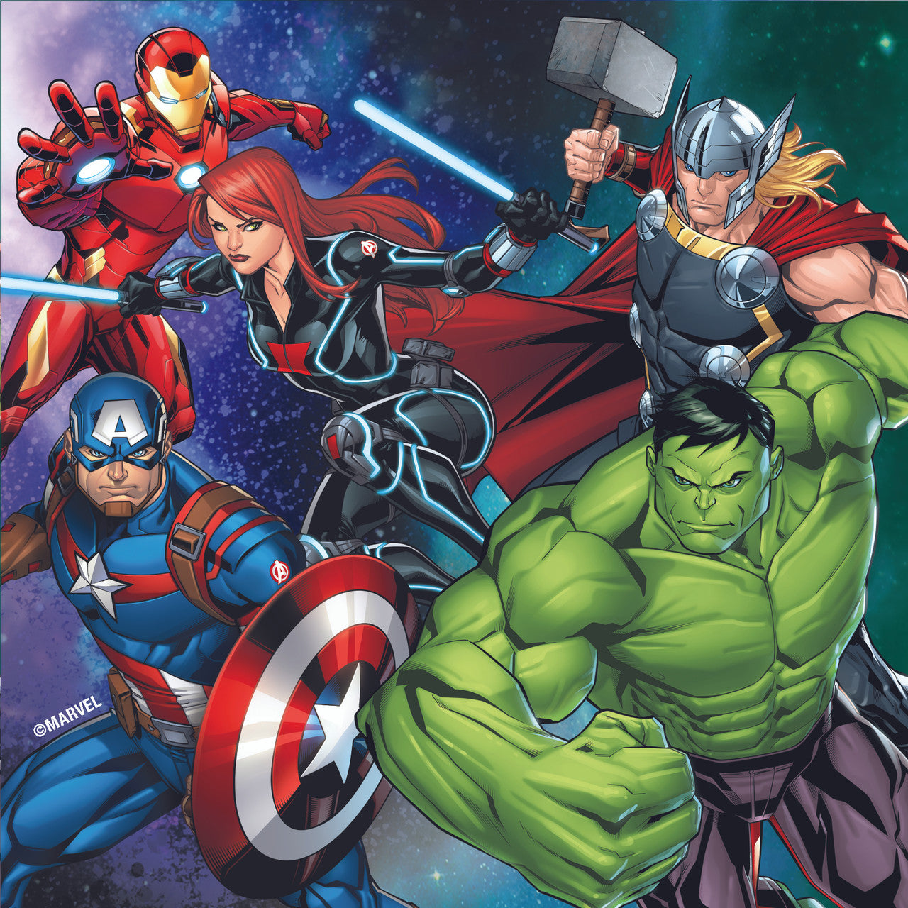 Marvel Avengers Infinity War Napkins Marvel Avengers Infinity War Lunch  Napkins - 16 Count Party Napkins Superhero Party Decorations Marvel Avenger Lunch Napkin