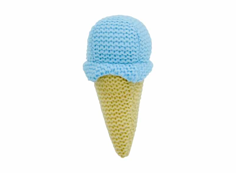 Knit Rattle Ice Cream