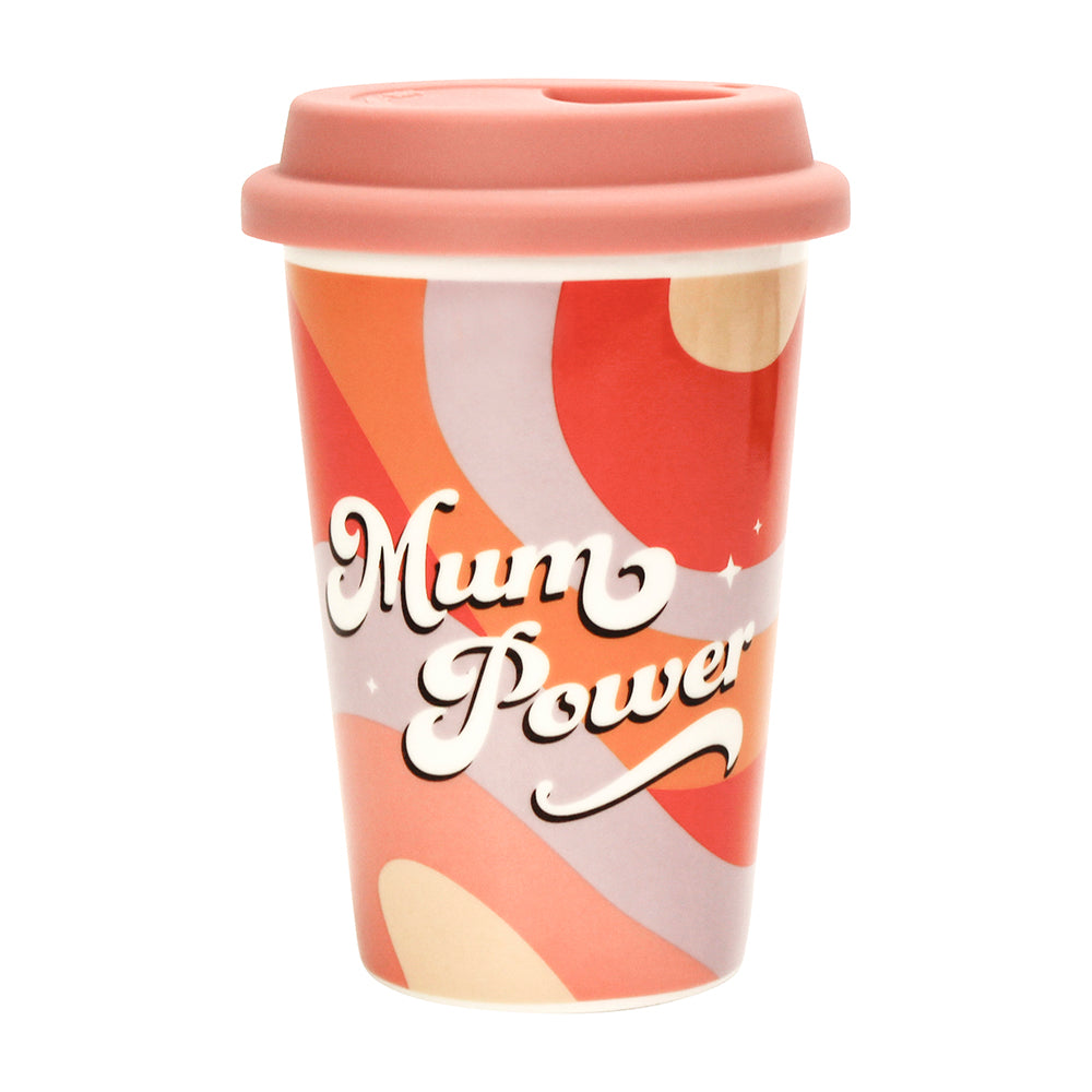Ceramic Travel Cup – Mum Power
