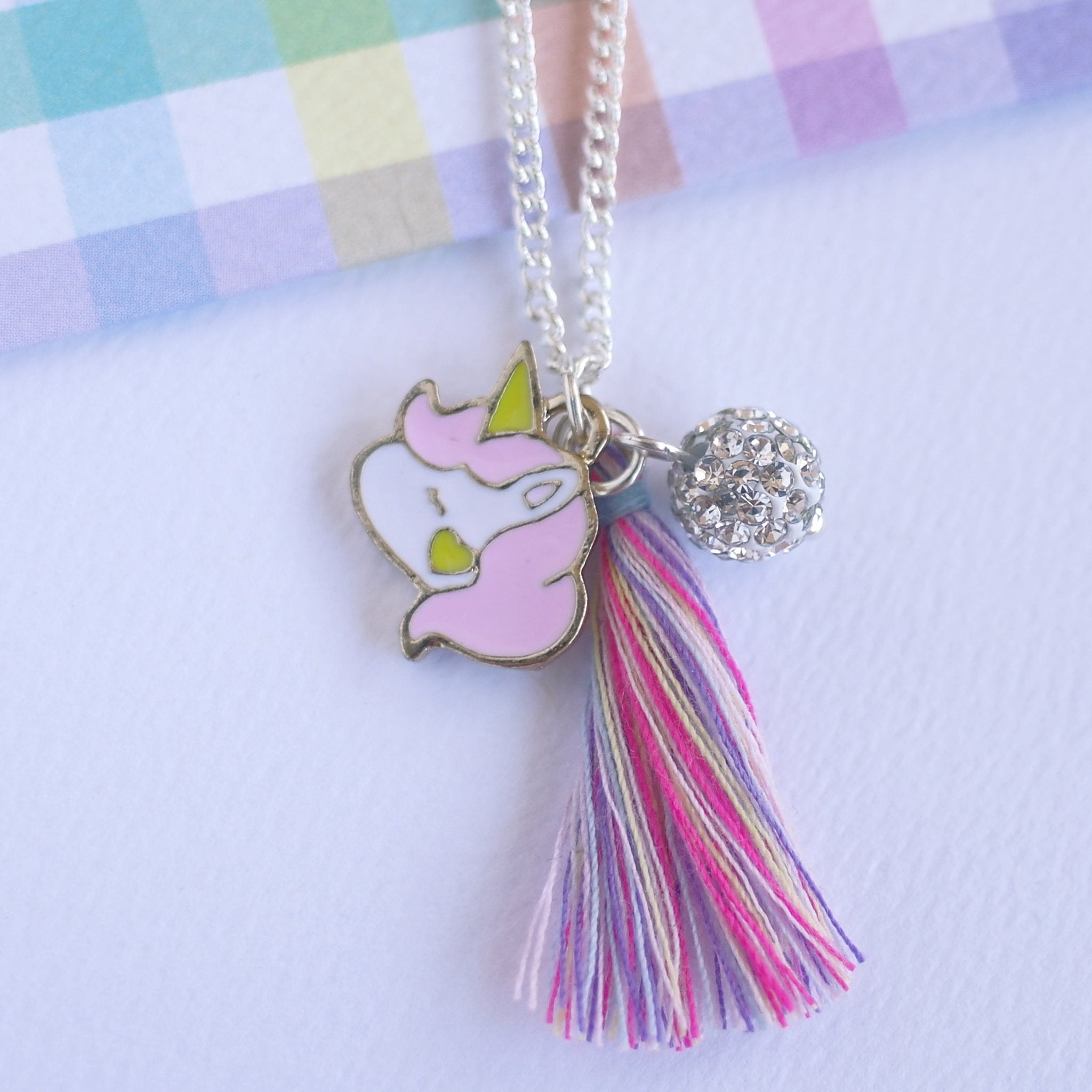 Rainbow Unicorn Necklace
