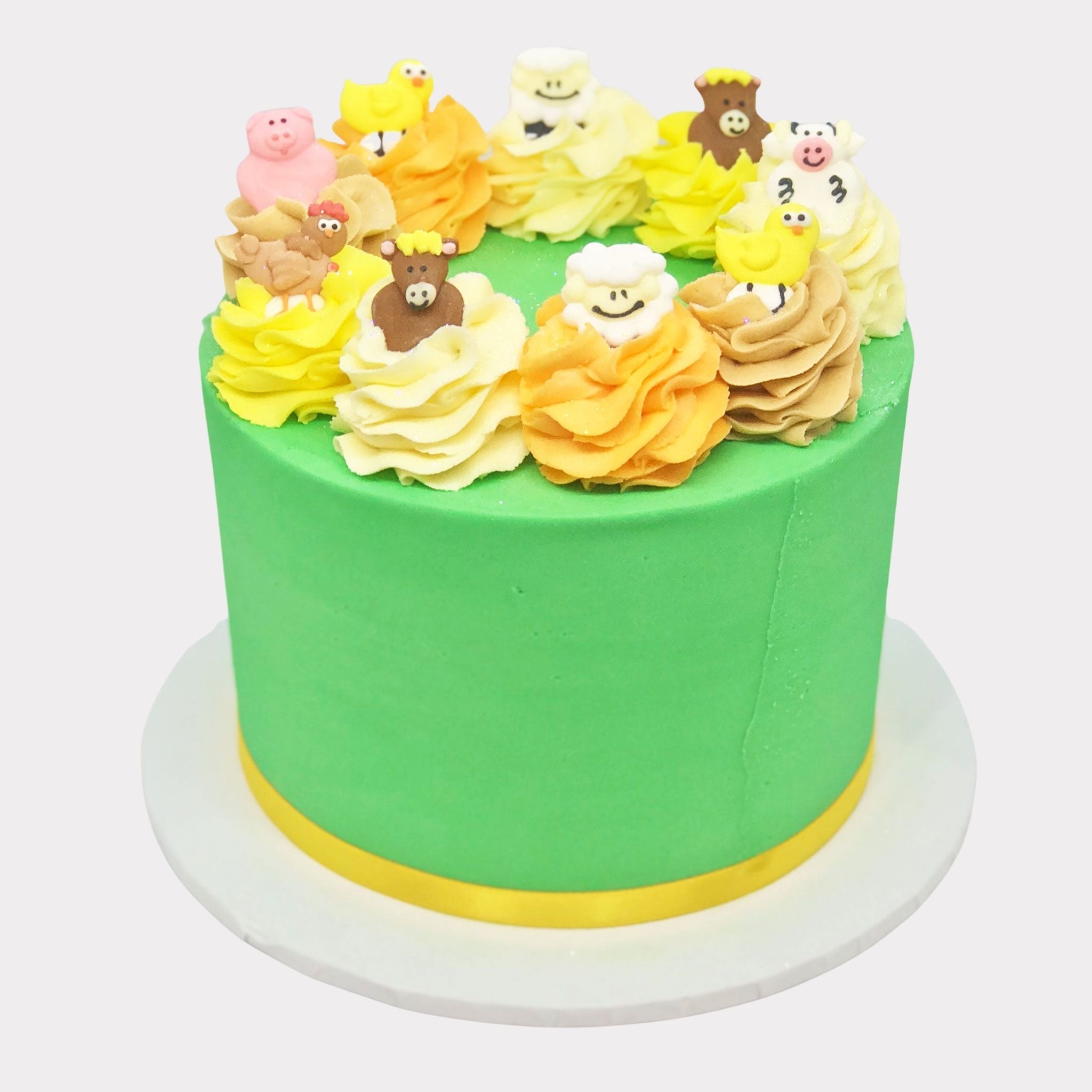 Farm Animals Cake