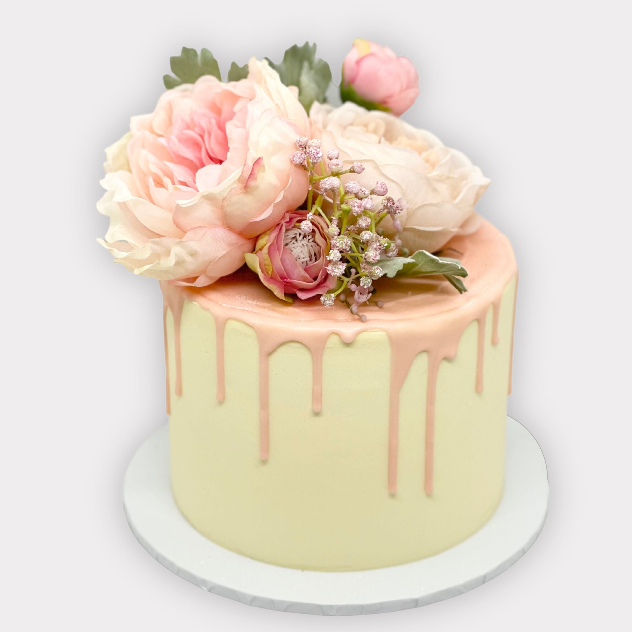 Floral Drip Cake