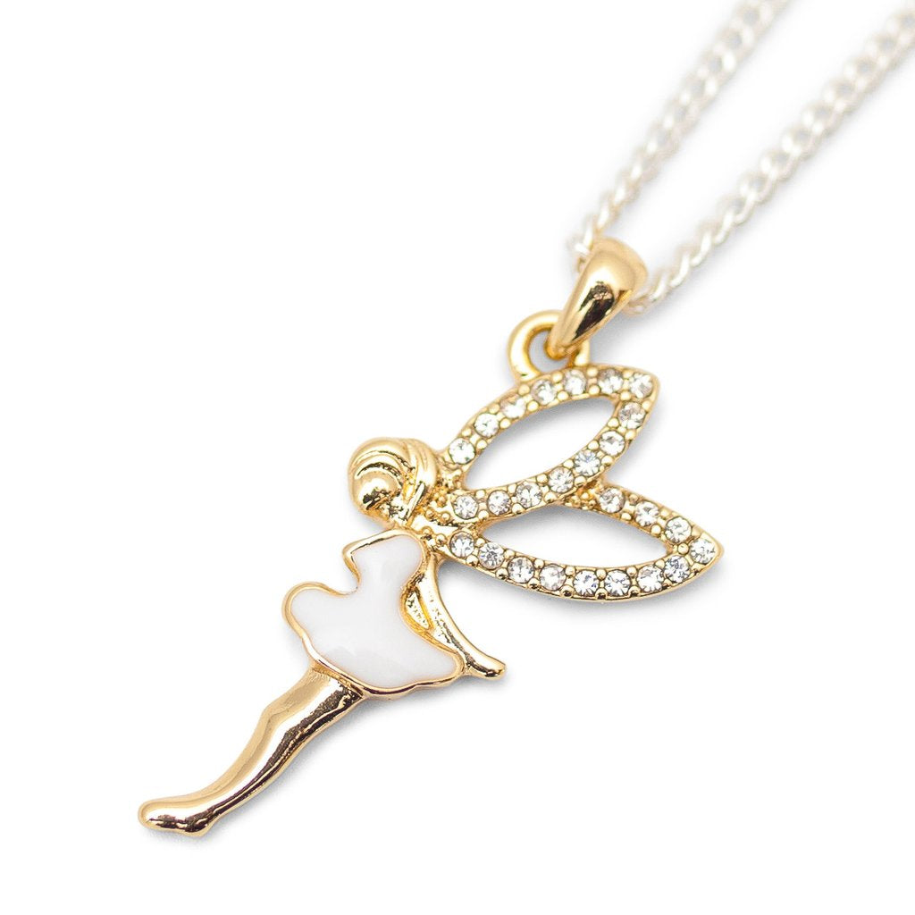 fairy necklace - silver chain