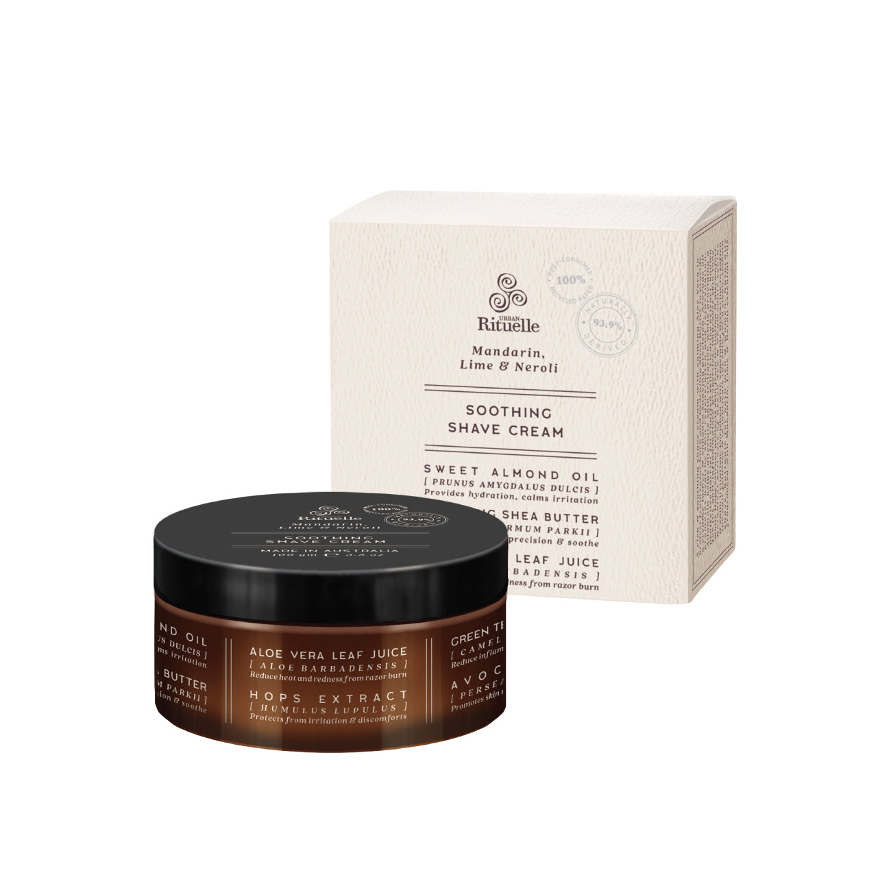 Mandarin, Lime & Neroli - Soothing Shave Cream
