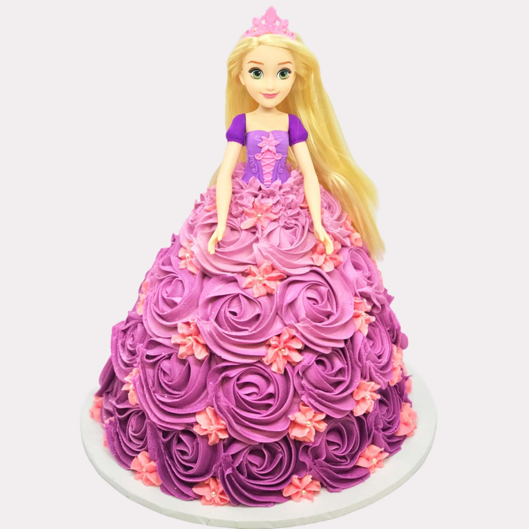 Rapunzel Doll Cake