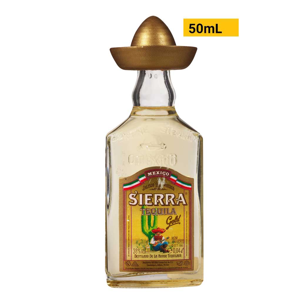Mini Sierra Gold Tequila