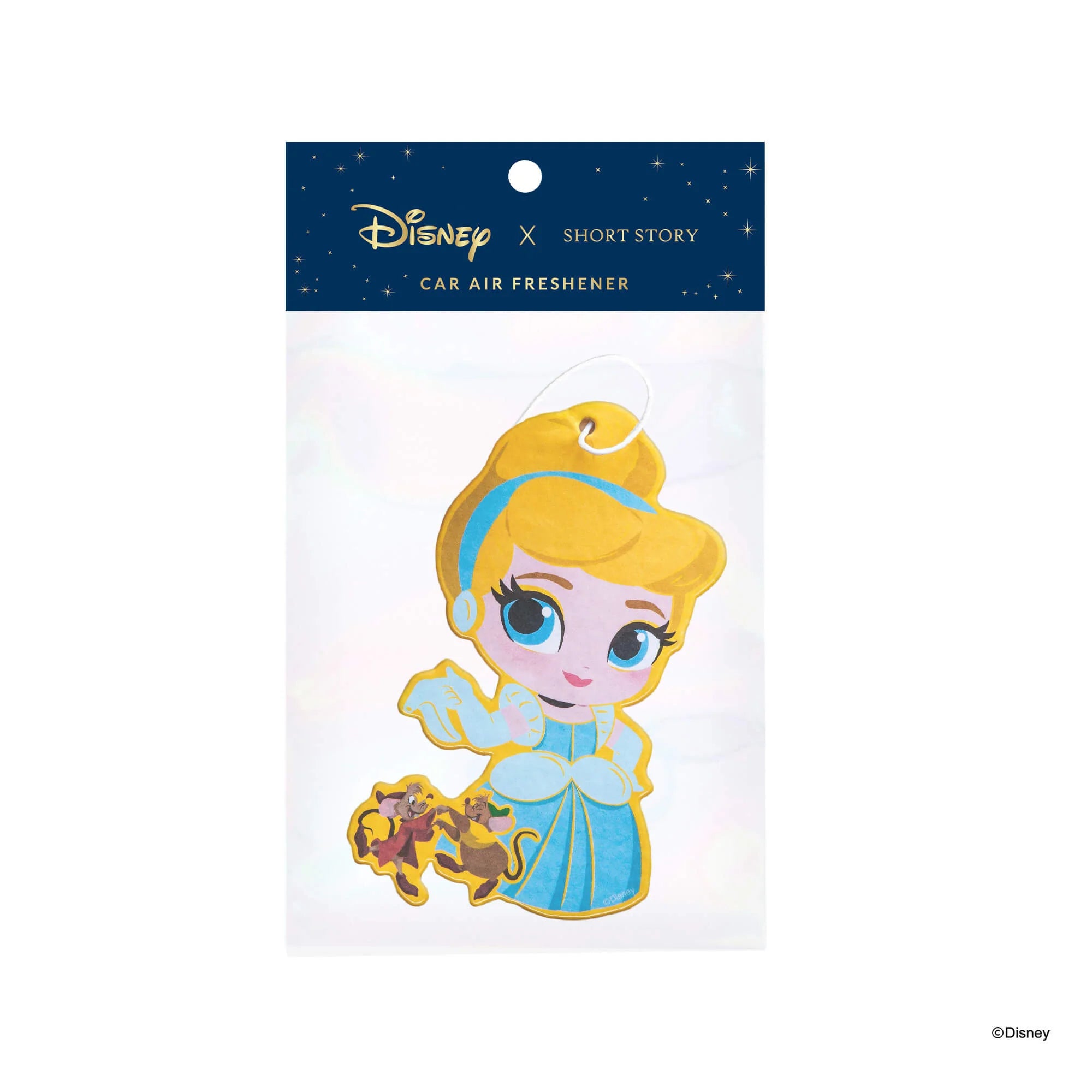 CAR AIR FRESHENER CINDERELLA & JAQ & GUS