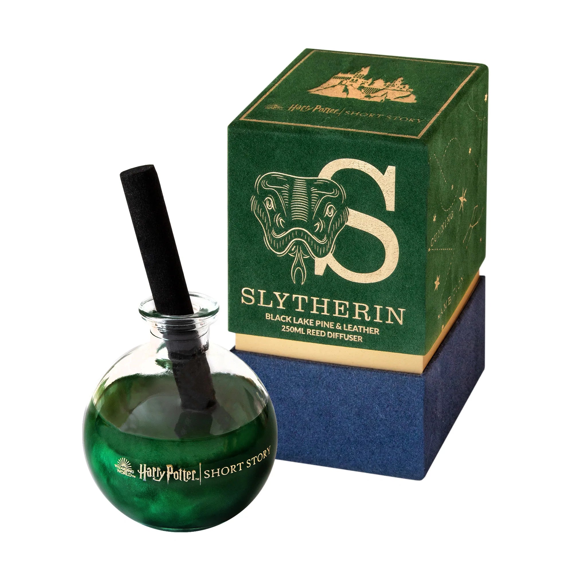 Harry Potter Diffuser - Slytherin (Black Lake Pine & Leather)