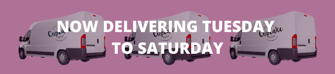 Delivering your cupcakes from Tuesdays to Saturday