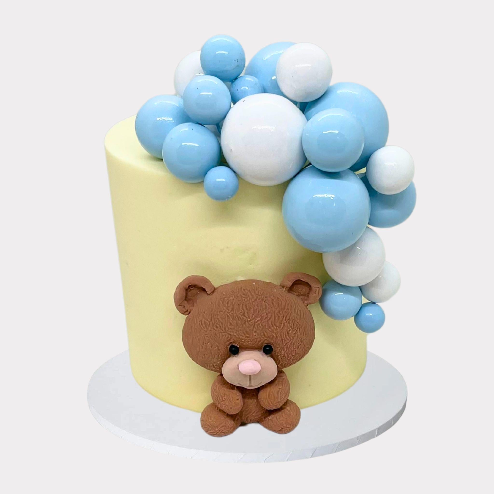 Teddy Bear Balloon Cake