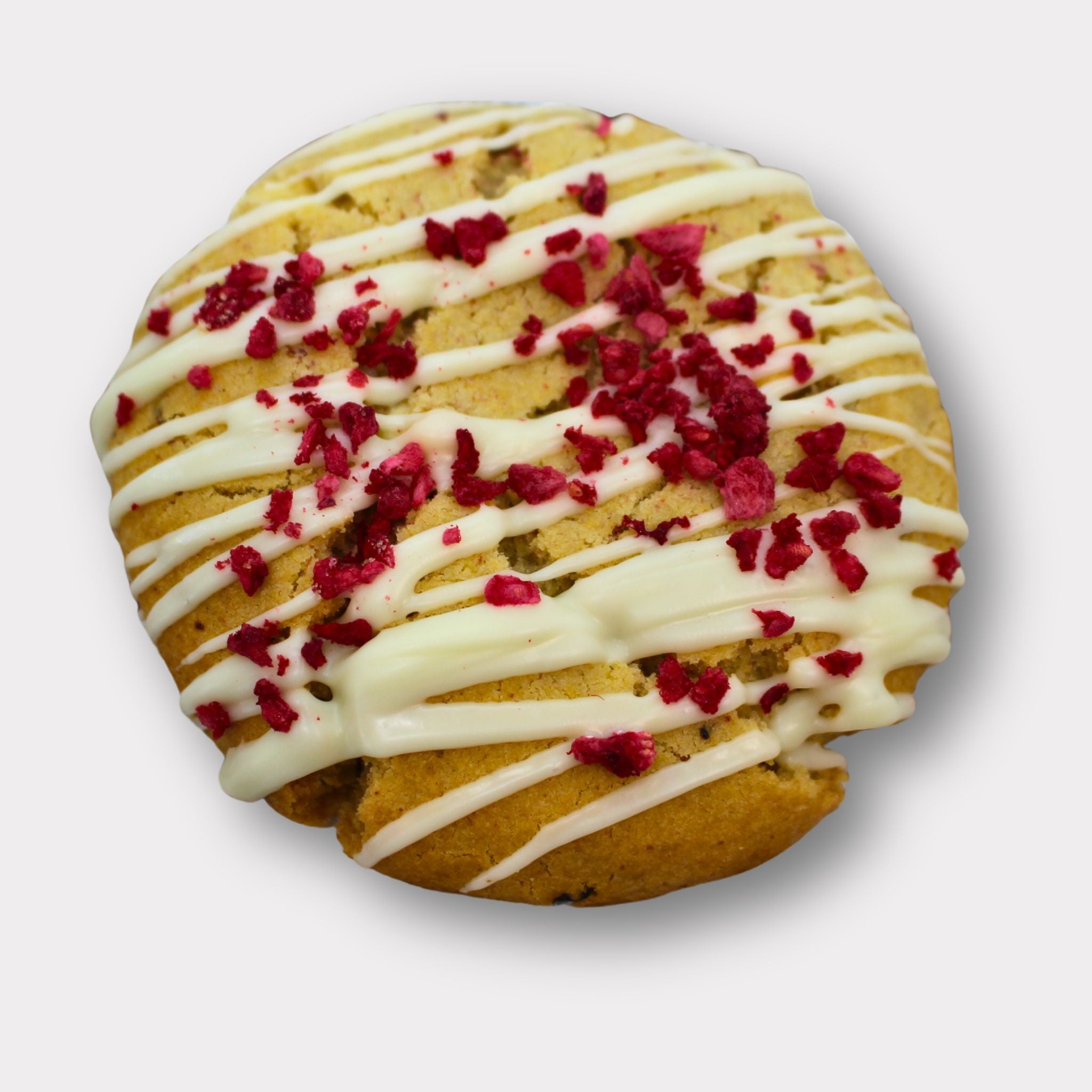 NY Cookie: Raspberry White Choc