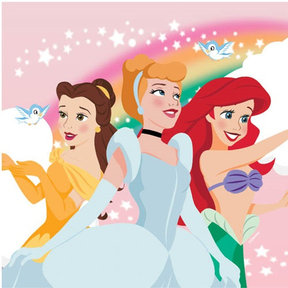 Disney Princess Lunch Napkins Pack of 20