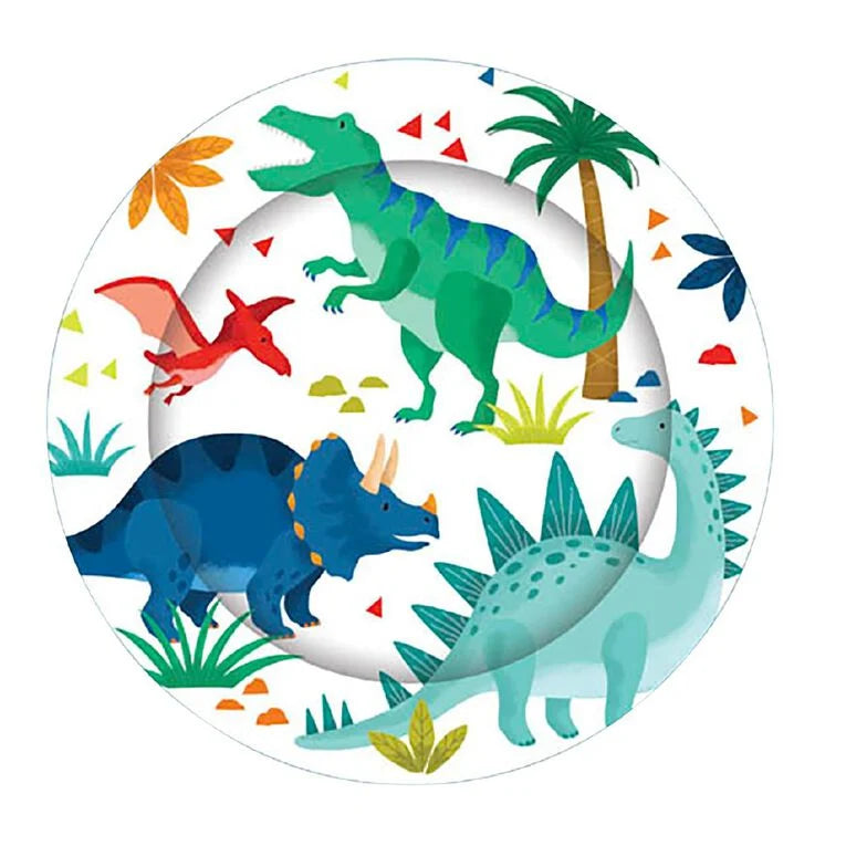 Paper Plates - Dinosaur