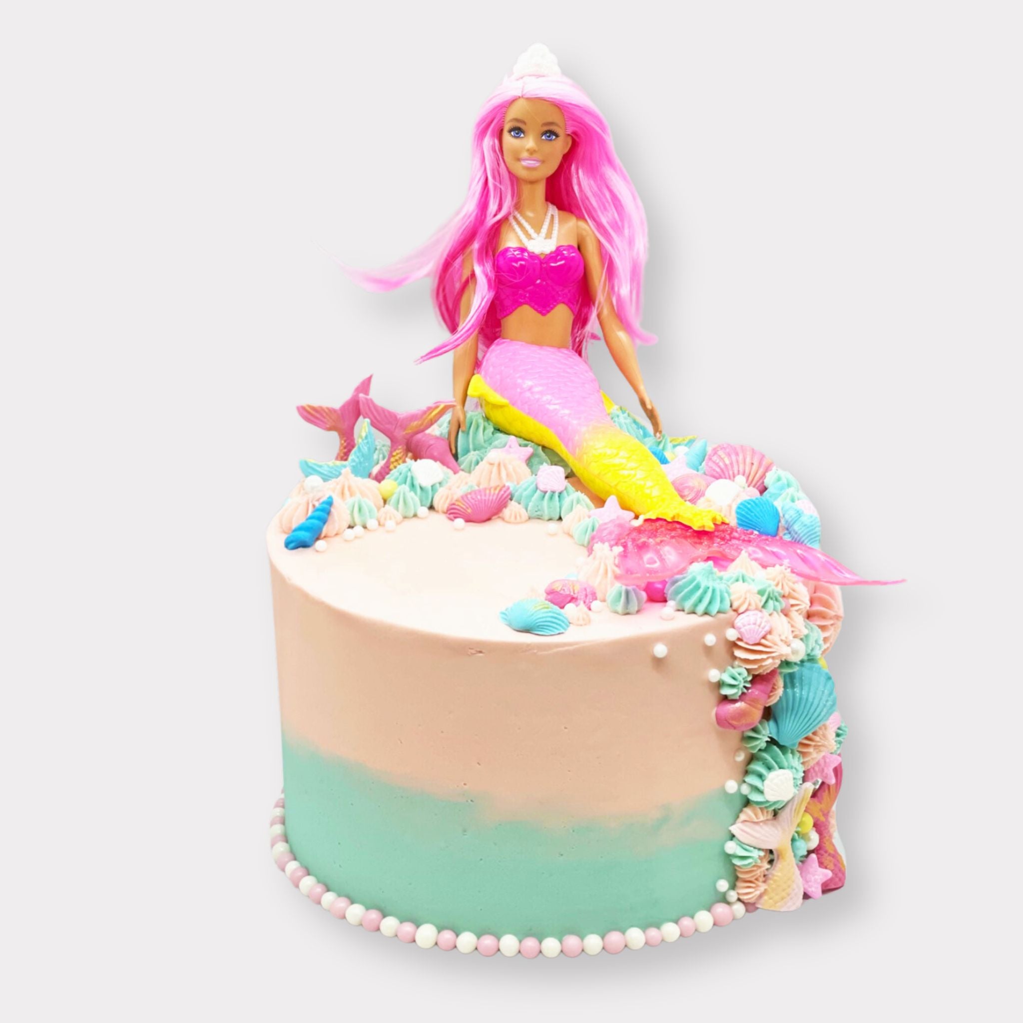 Mermaid Doll Cake