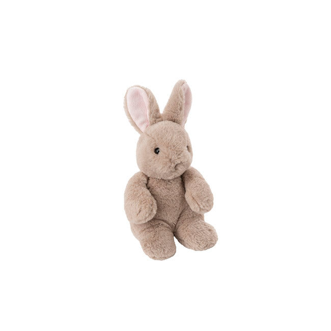 Tom Bunny With Standing Ears Grey (17cm)