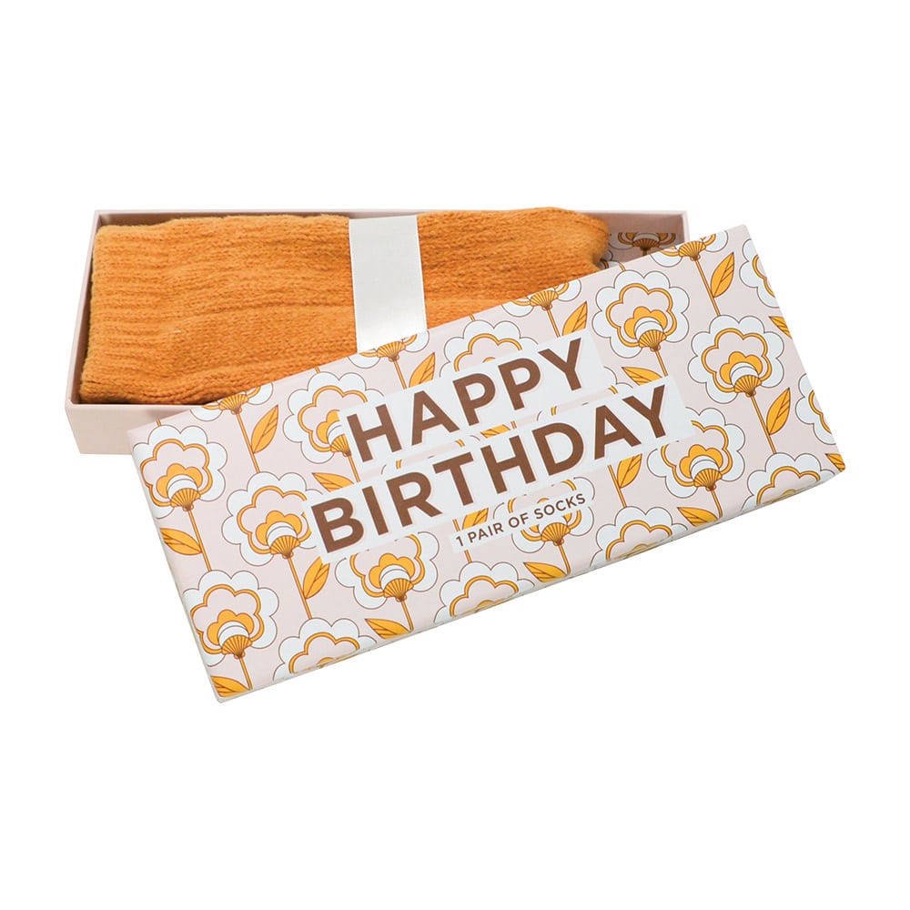 Boxed Socks – Happy Birthday