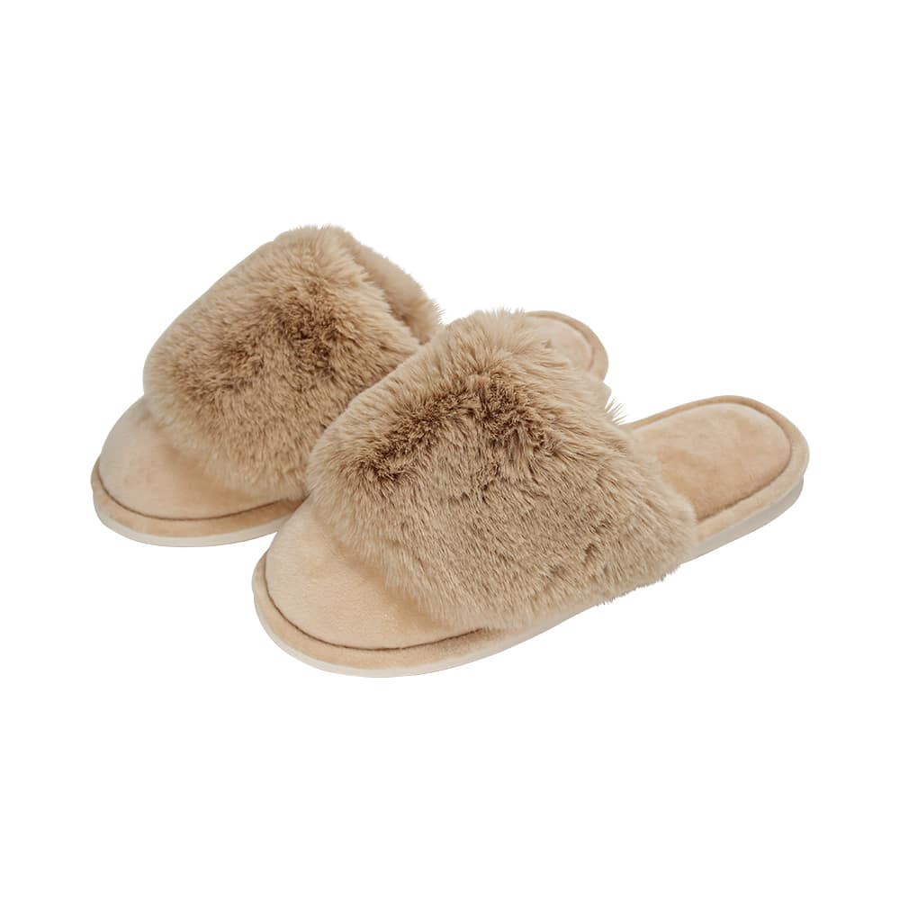 Slippers – Cosy Luxe – Latte