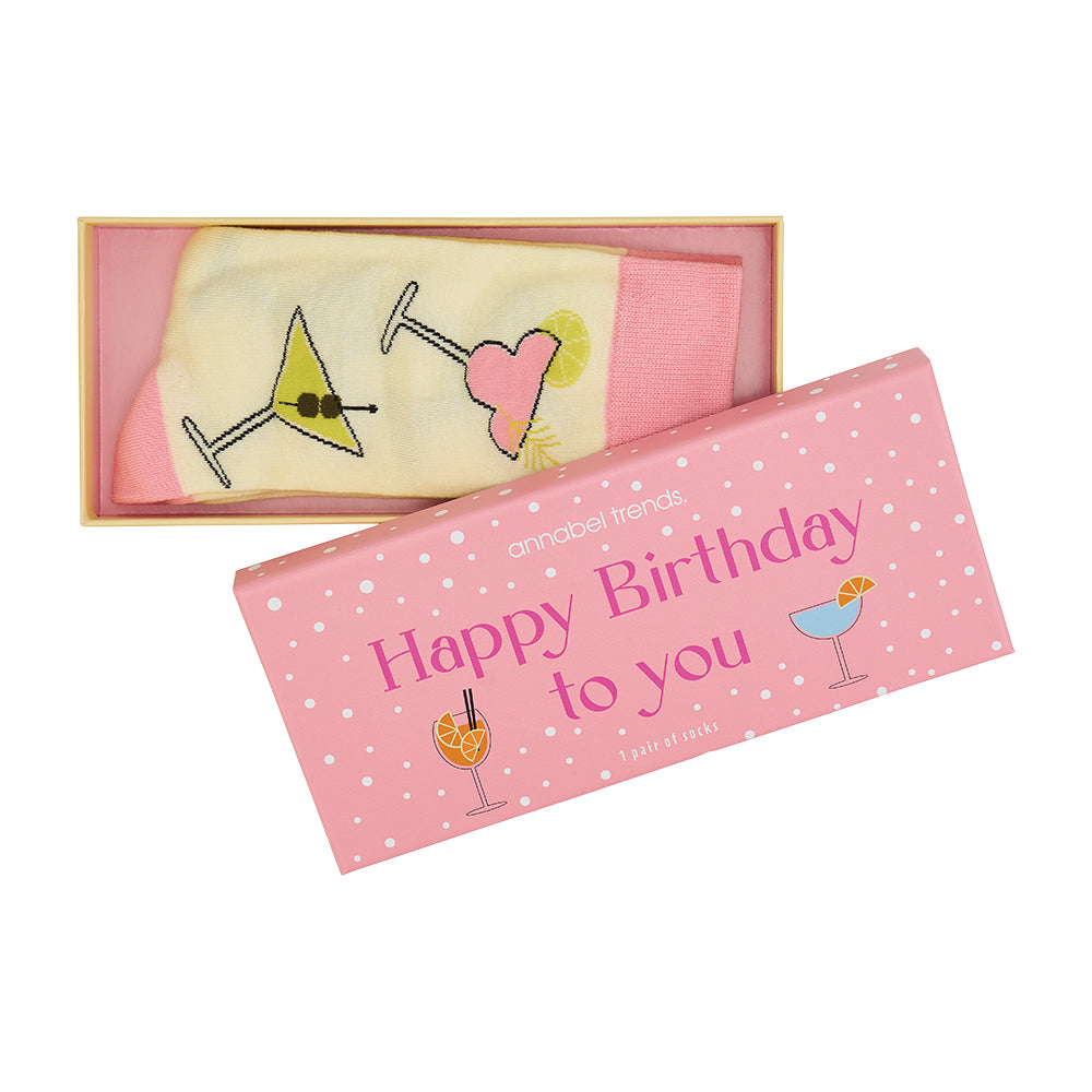 Boxed Socks – Happy Birthday To You