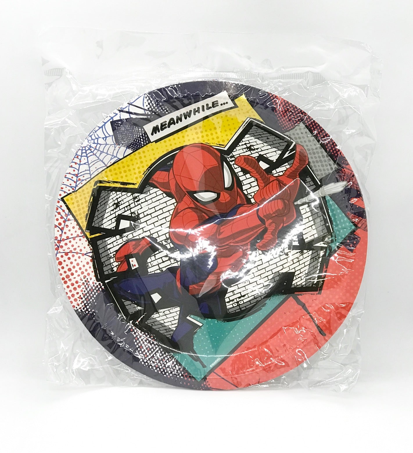 Spiderman Paper Plates Pack of 8