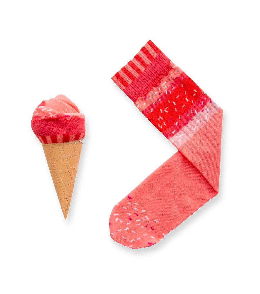 Ice Cream Socks Strawberry