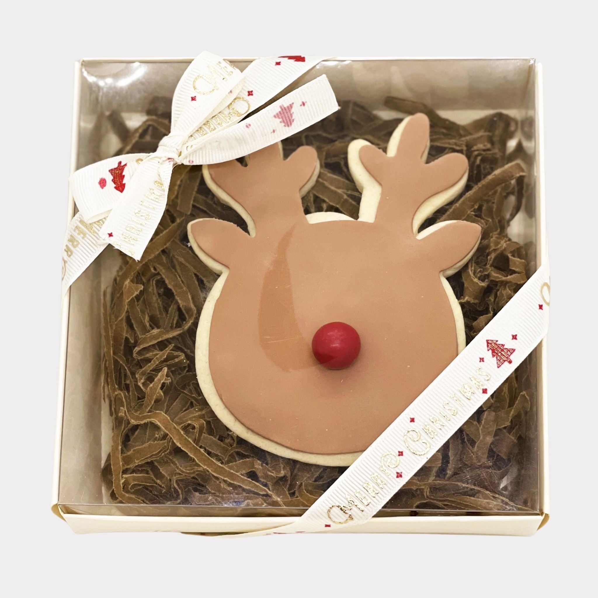 Christmas Reindeer Cookie (Boxed)