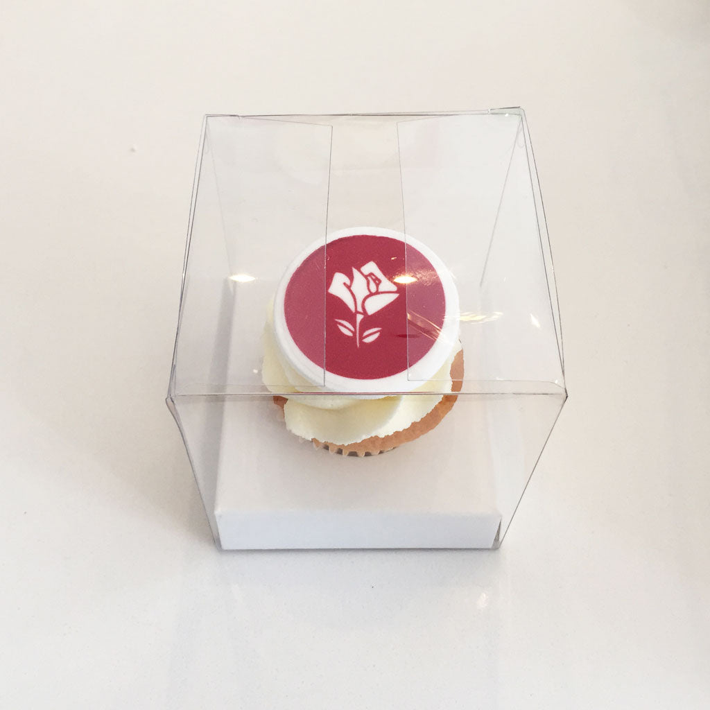 Corporate Branded Cupcakes