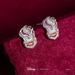 Disney Earring Epoxy Ursula Face