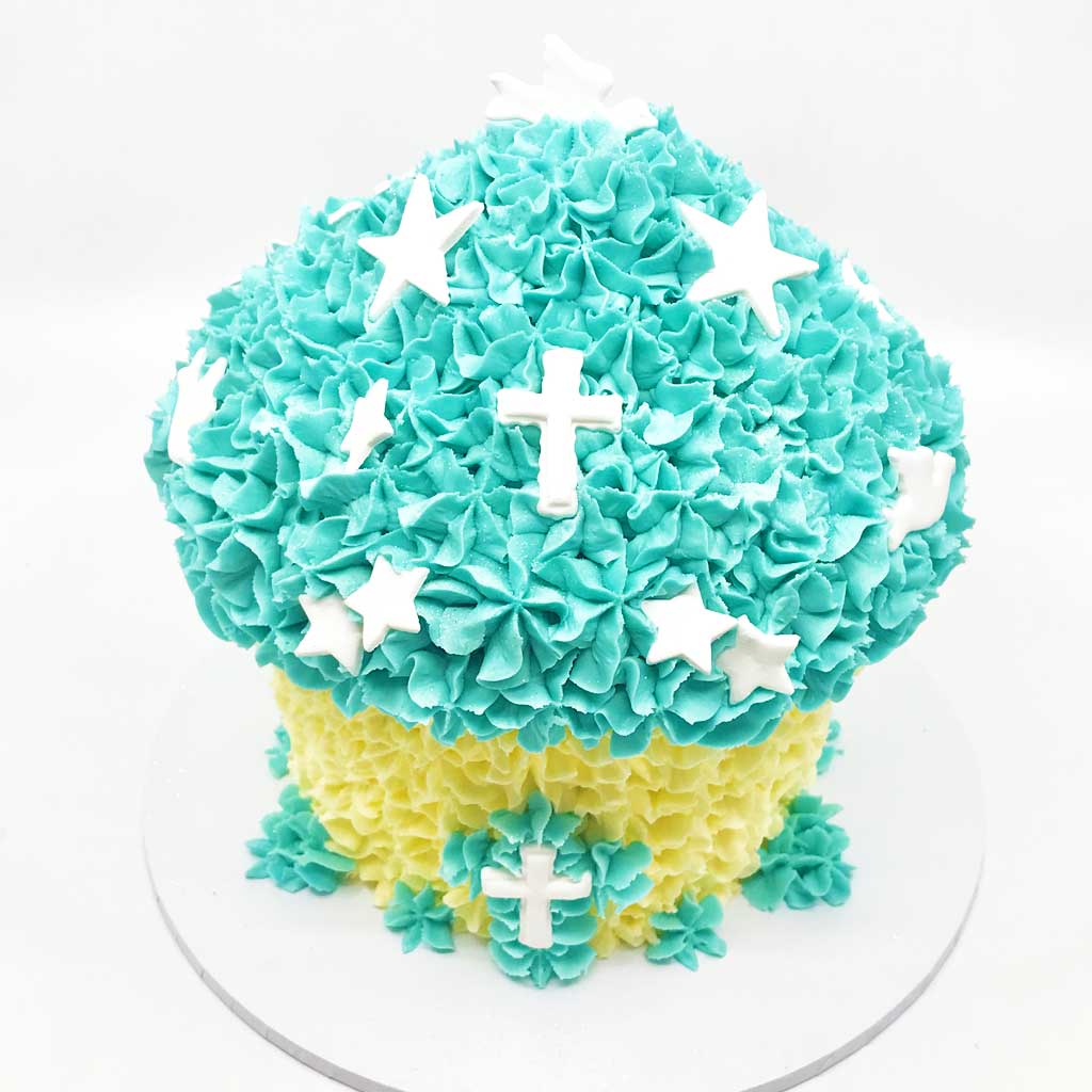 Giant Cupcake Religious Cake