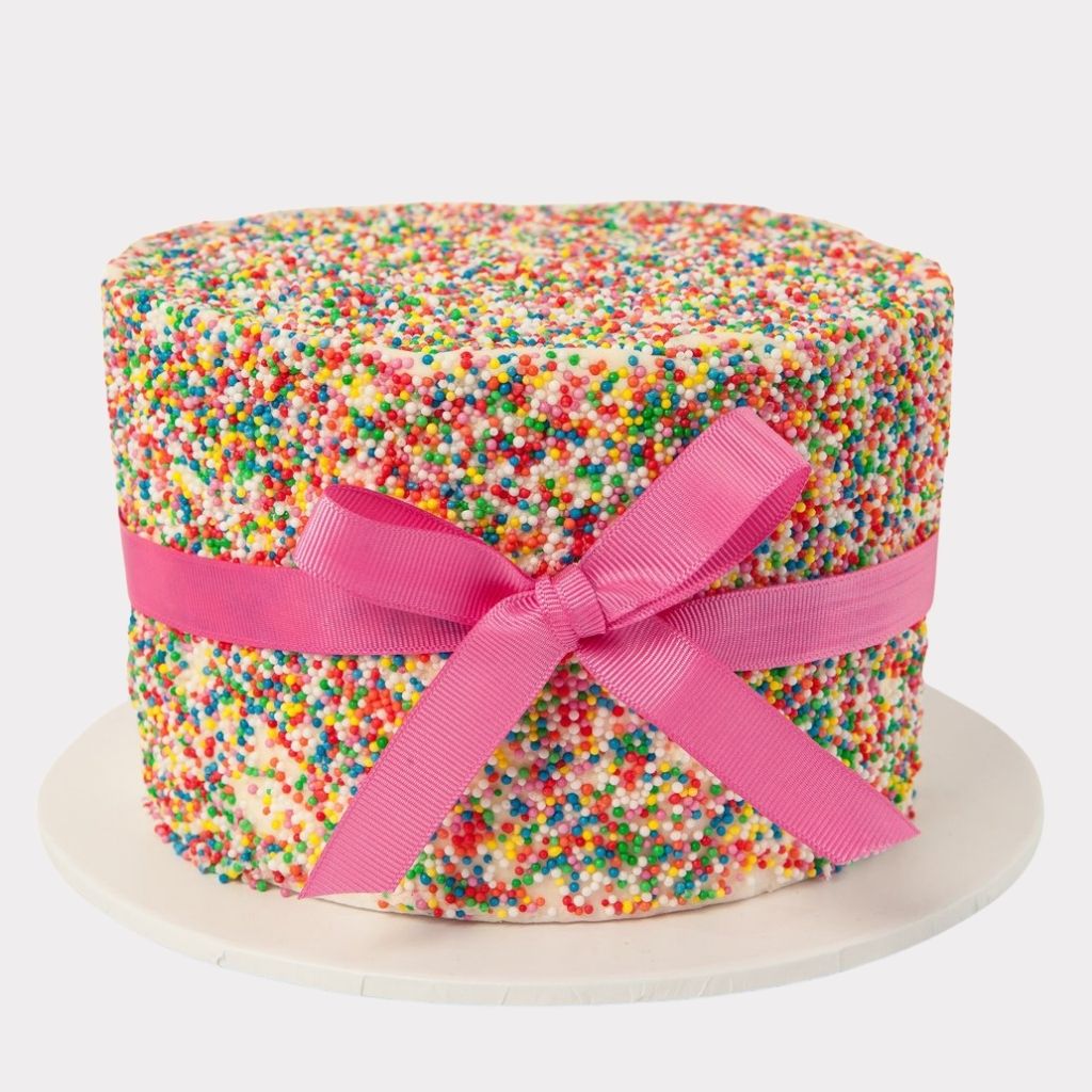 How to cover a cake in Sprinkles • Pint Sized Baker