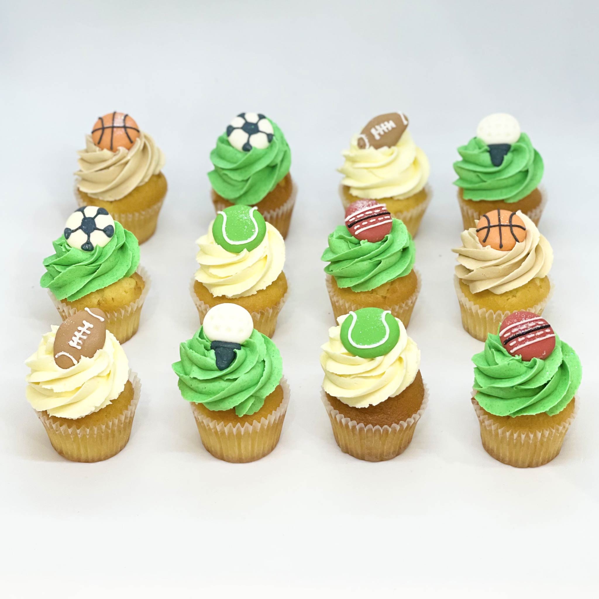 Sports Themed Cupcakes In Sydney The Cupcake Room   Sports Cupcakes3 2048 45 