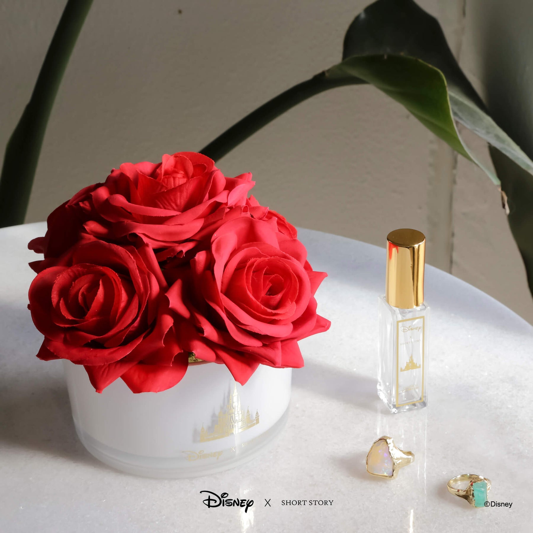 Disney Floral Bouquet Diffuser - Belle, Beauty and the Beast (Enchanted Rose)
