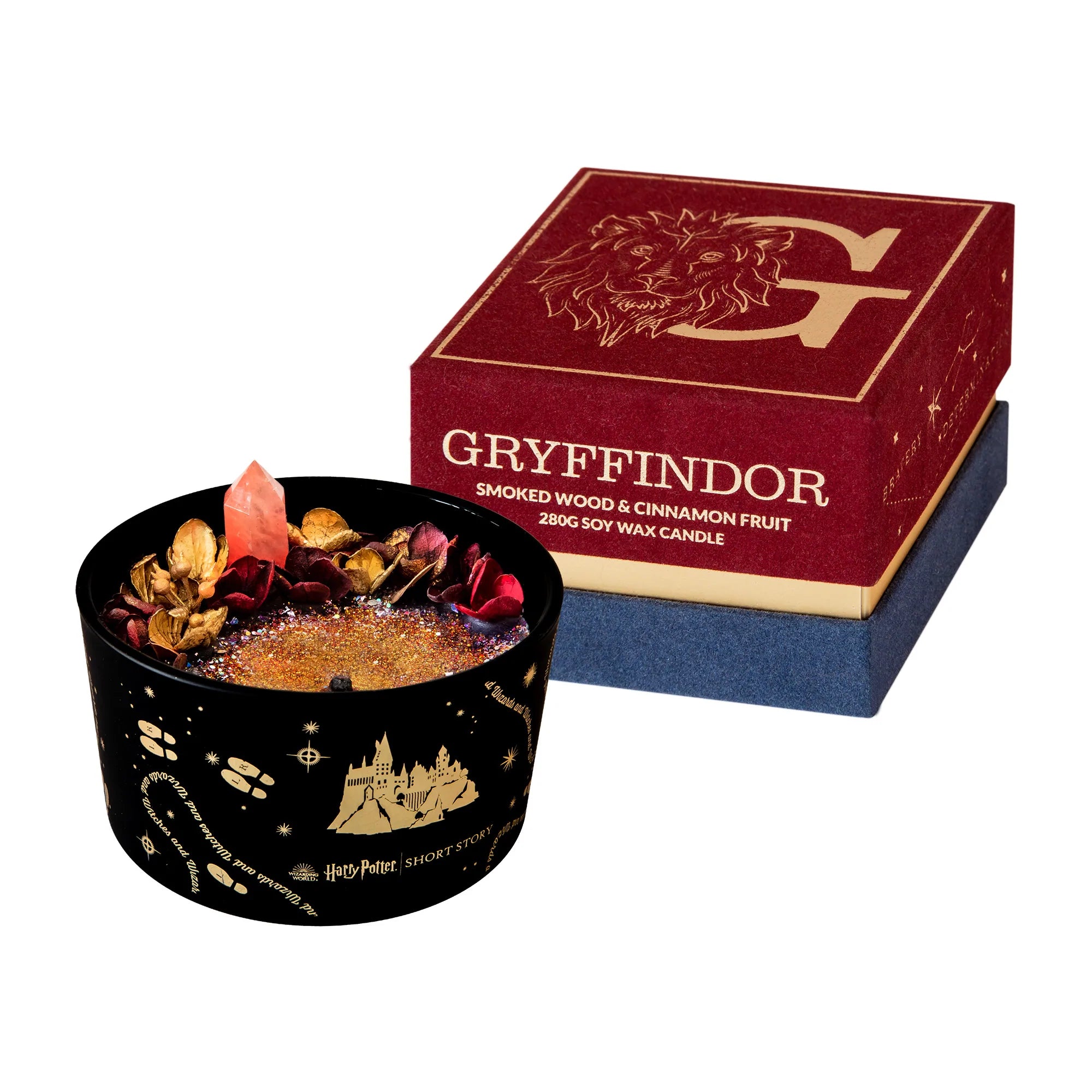 Harry Potter Candle - Gryffindor (Smoked Wood & Cinnamon Fruit)